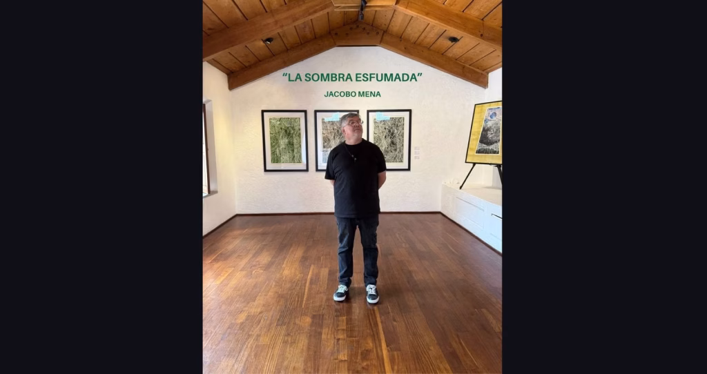El artista Jacobo Mena presenta “La sombra esfumada”, una reflexión sobre el hombre y su relación con la naturaleza