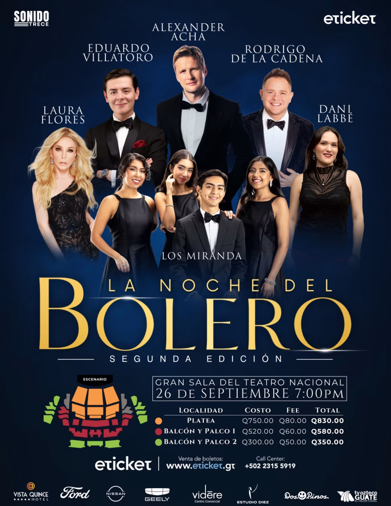 Viva el Romanticismo en La Noche del Bolero 2026
