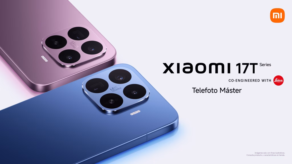 La Serie Xiaomi 17T ha llegado a Guatemala con cámara Leica