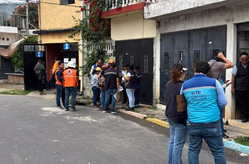 Conred identifica daños y riesgos en 1,120 viviendas de Villa Hermosa